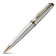 Waterman - Expert Stainless Steel & Gold Ballpoint Pen