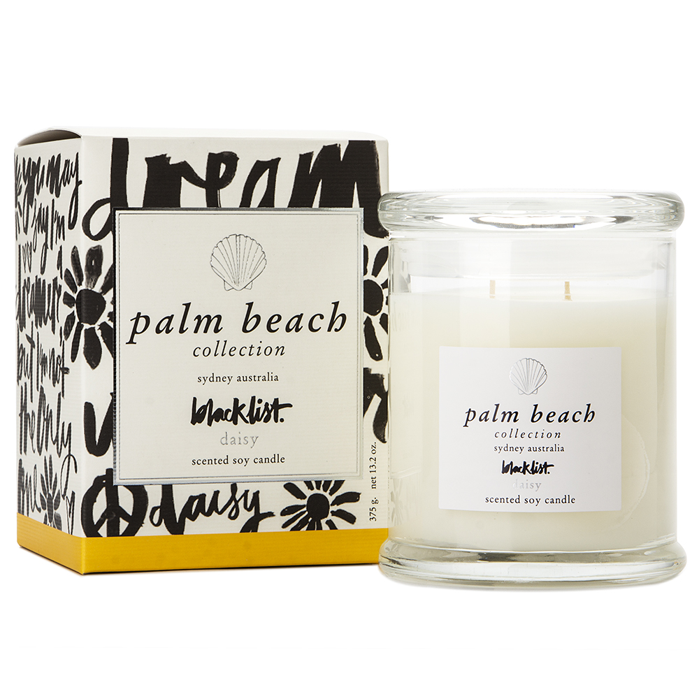 Palm Beach Collection Blacklist Daisy Candle
