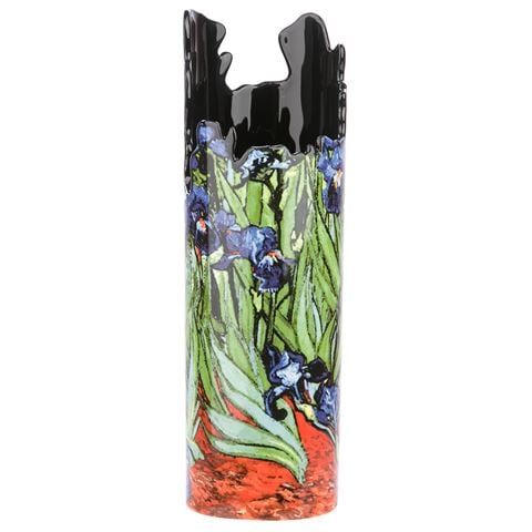 Silhouette d'art - Van Gogh Irises Vase