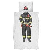 Snurk - Fire Fighter Quilt Cover Single Set