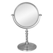 Zadro - Luxury Nickel Vanity Mirror with 1x/5x Magnification