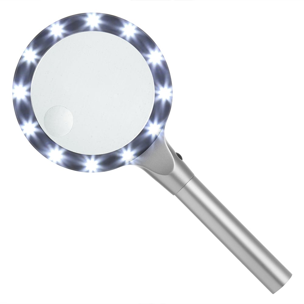 Zadro LED Lighted Hand Held Magnifier Peter's of Kensington