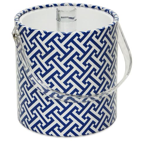 Mr Ice Bucket - Navy Anchor Ice Bucket | Peter's of Kensington