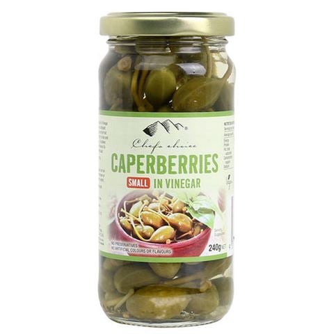 Chef's Choice - Caperberries In Vinegar 240g