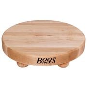 Boos - Maple Non-Reversible Round Chopping Board