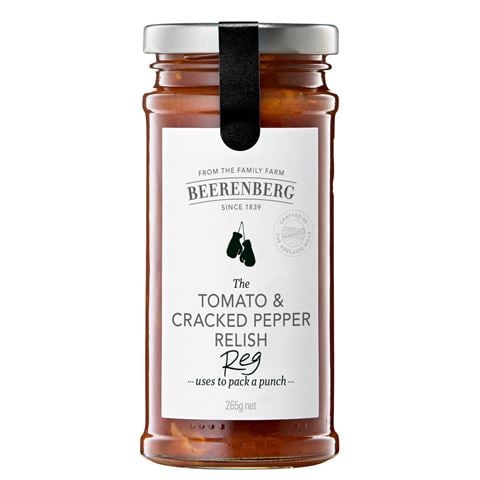 Beerenberg - Tomato & Cracked Pepper Relish 265g