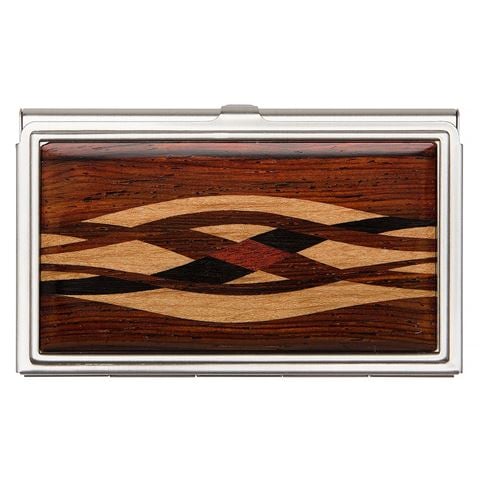 Davin & Kesler - Steel & Cocobolo Business Card Case