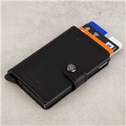 Secrid - Crisple Leather Black Mini Wallet