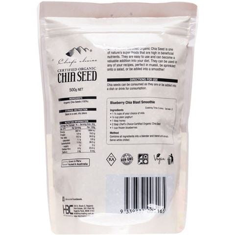 Chef's Choice - Chia Seed 500g