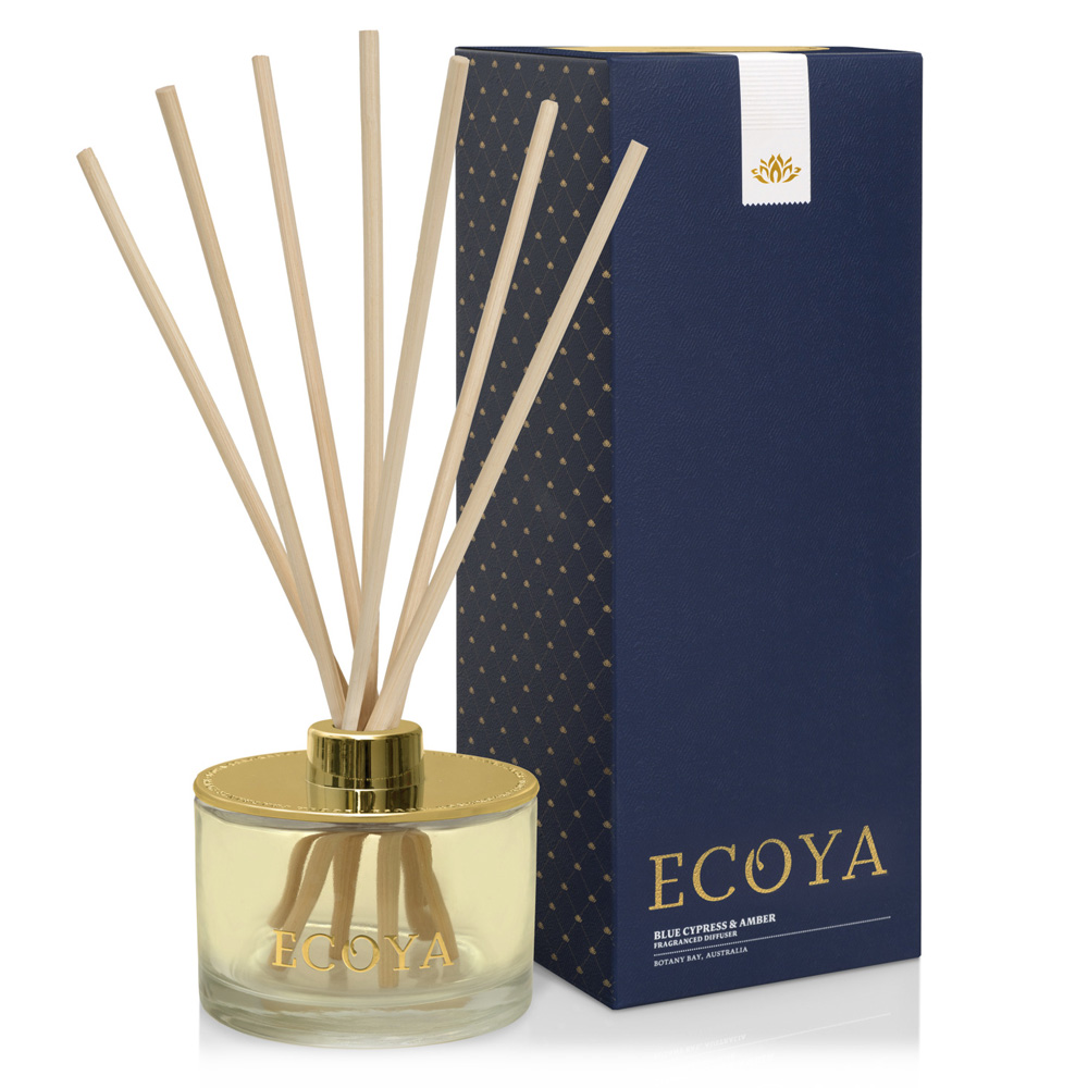 Ecoya Blue Cypress & Amber Reed Diffuser