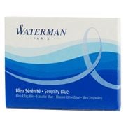 Waterman - Serenity Blue Fountain Pen Cartridge Set 8pce