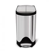 Simplehuman - Butterfly Lid Step Can 10L