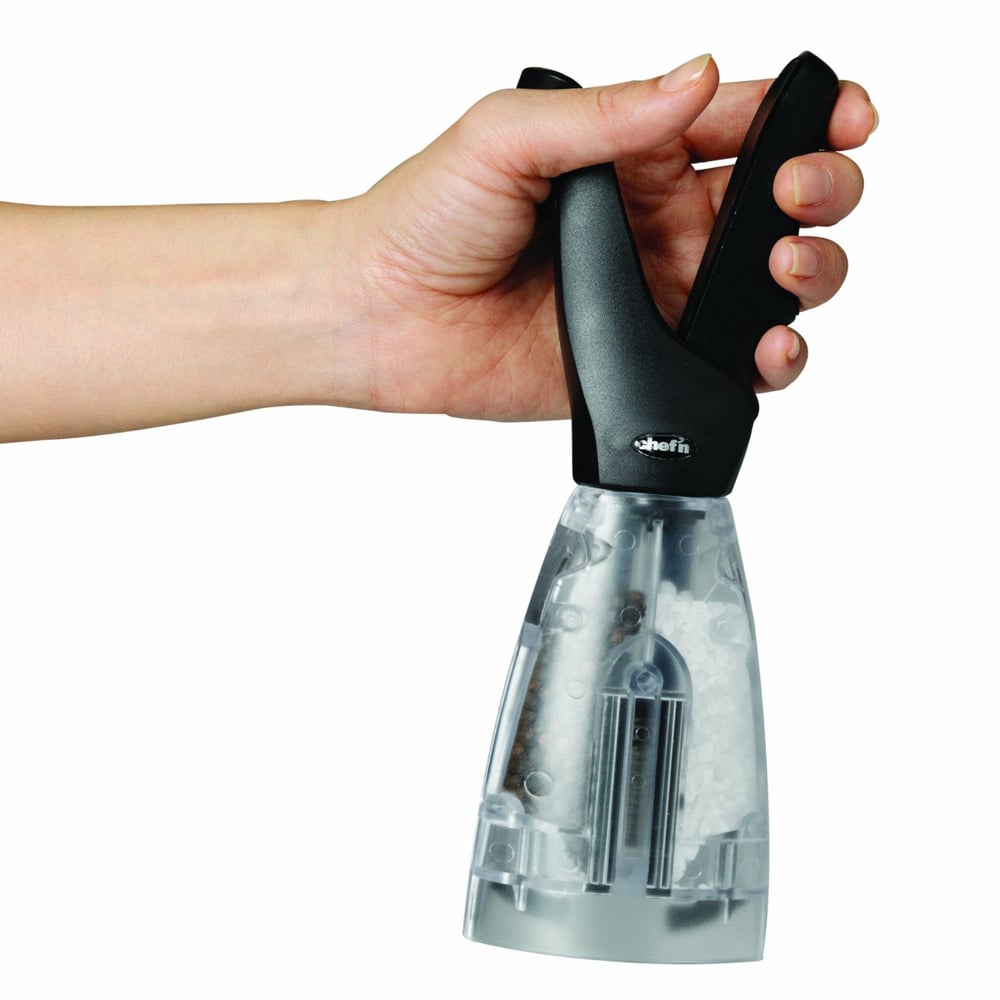 Chef'N Dual Clear Salt & Pepper Grinder Peter's of Kensington