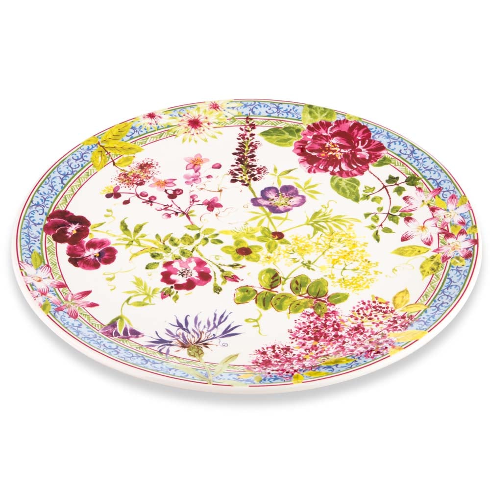 Gien Millefleurs Cake Platter Peter's of Kensington