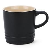 Le Creuset - Stoneware Cappuccino Mug Satin Black 200ml