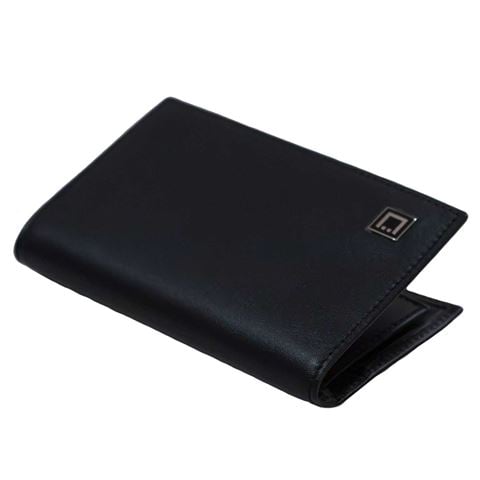 Dupont - D-Line Calf Leather Business Card Holder Black