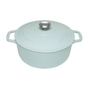 Chasseur - Round French Oven Duck Egg Blue 24cm/4L