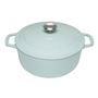 Chasseur - Duck Egg Blue Round French Oven 24cm/3.8L | Peter's of ...