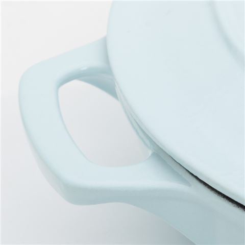 Chasseur - Low Round Casserole Dish Duck Egg Blue 30cm/2.5L
