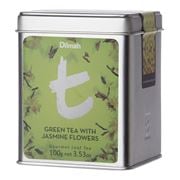 Dilmah - t-Series Green Tea w/Jasmine Flowers Tin Caddy 100g