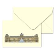 Lidiarte - Notecard Paris Louvre