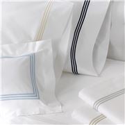 Matouk - Bel Tempo Pillowcase European Sham White