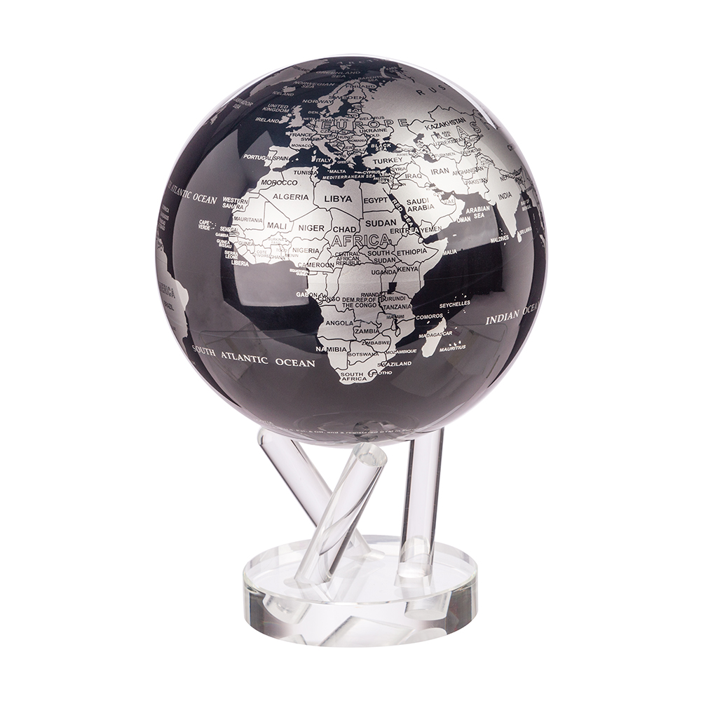 Mova Metallic Spinning Globe Medium Peter's of Kensington