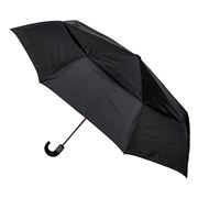 Clifton - Black Folding Vented Umbrella