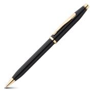 Cross - Century II Ballpoint Pen Lacquer Black & Gold Trim