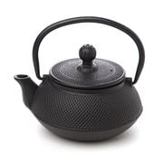Teaology - Fine Hobnail Cast Iron Teapot Black 500ml