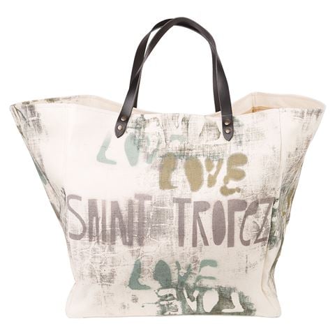 Tampico Love Grand Panier St Tropez Extra Large Tote - Peter's of Kensington