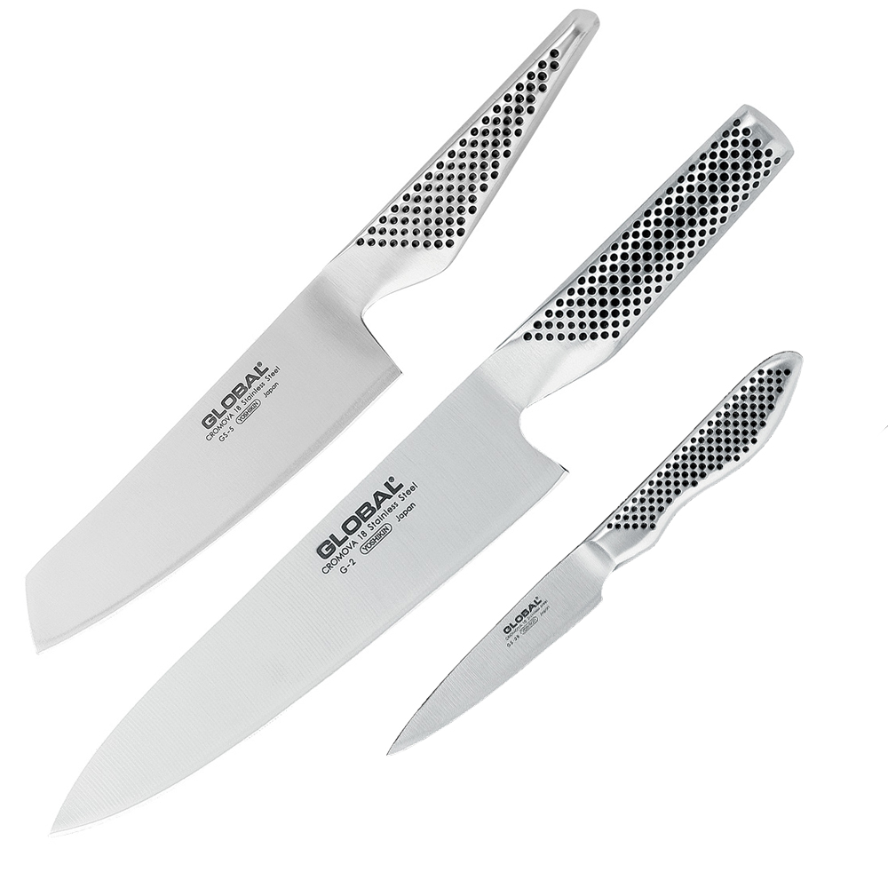NEW Global Knife Set B 3pce 4943691253804 eBay