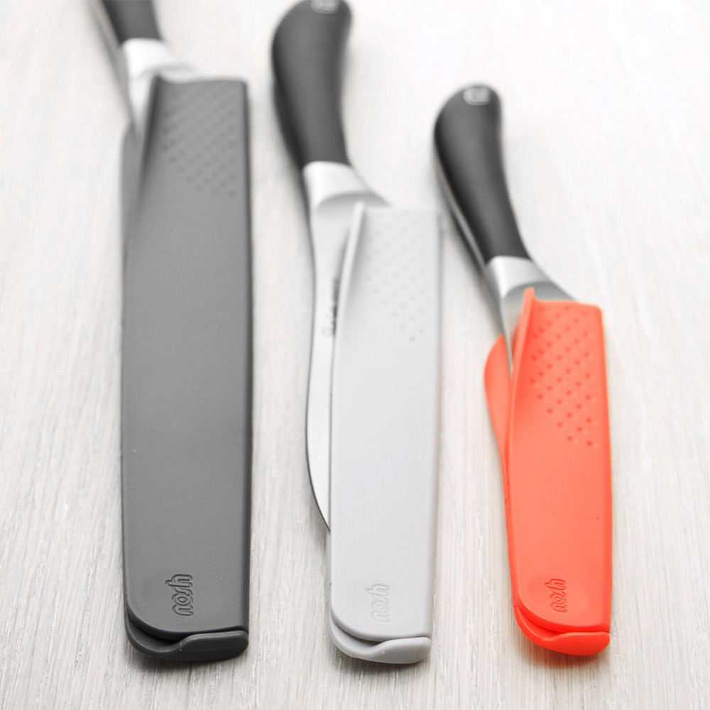 Nosh Universal Knife Guard Small Red Peter's of Kensington