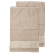 Pilbeam - Embroidered Jacquard Hand Towel Set Floral 2pce