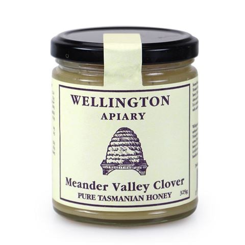 Wellington Apiary - Meander Valley Clover Honey 325g
