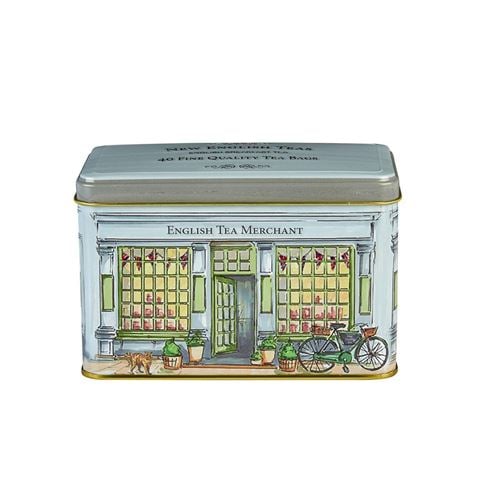 New English Teas Limited - English B/fast Merchant Shop Tin 40 Bags