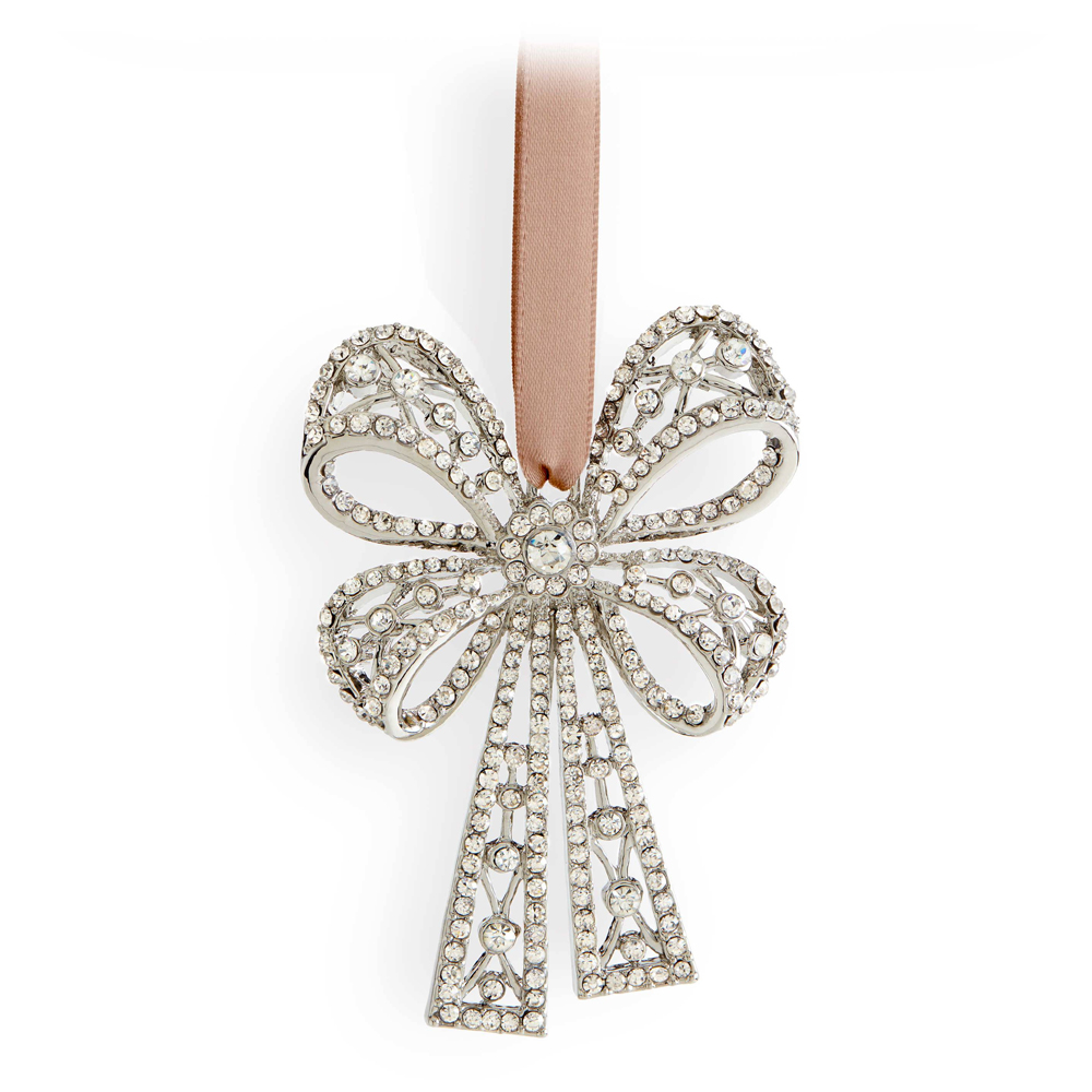 l objet christmas platinum antique bow tie ornament l objet christmas platinum antique bow tie ornament