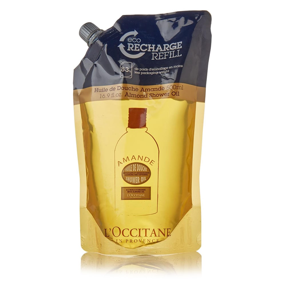 L'Occitane Almond Eco Refill Shower Oil 500ml Peter's of Kensington