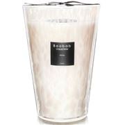 Baobab - Pearls White Candle 35cm
