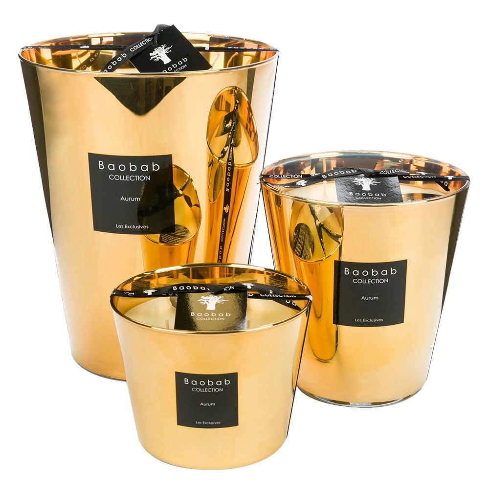 Baobab Aurum Candle 10cm Peter's of Kensington