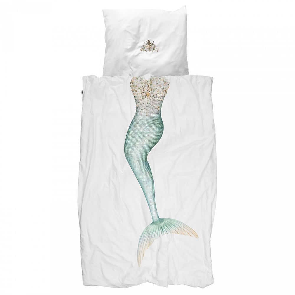 Snurk Mermaid Single Quilt Cover, Snurk Pool Duvet Cover