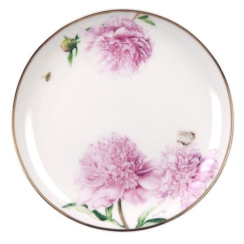Ashdene - Pink Peonies Cocktail Plate 15cm