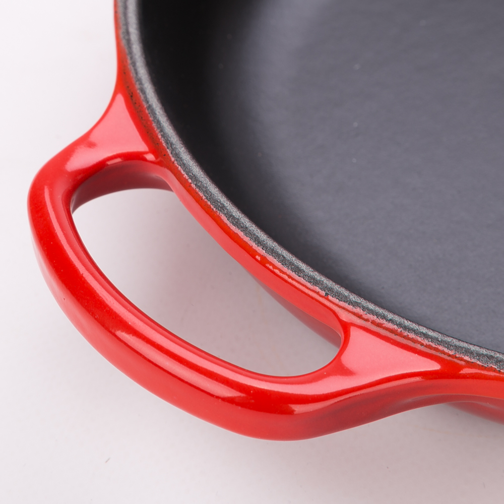 Le Creuset Signature Round Skillet Cerise Red 20cm Peter's of