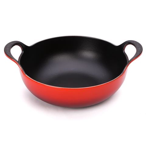 Le Creuset Balti Dish Cerise 24cm - Peter's of Kensington