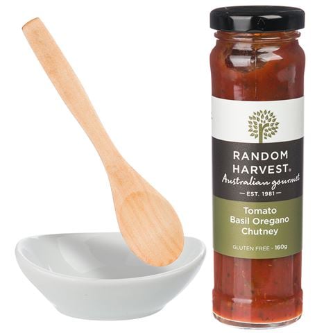 Random Harvest Bowl & Bag Tomato Chutney Set - Peter's of Kensington
