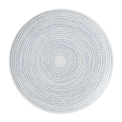 Royal Doulton Ellen Degeneres Dots Plate Polar Blue 21cm - Peter's of Kensington