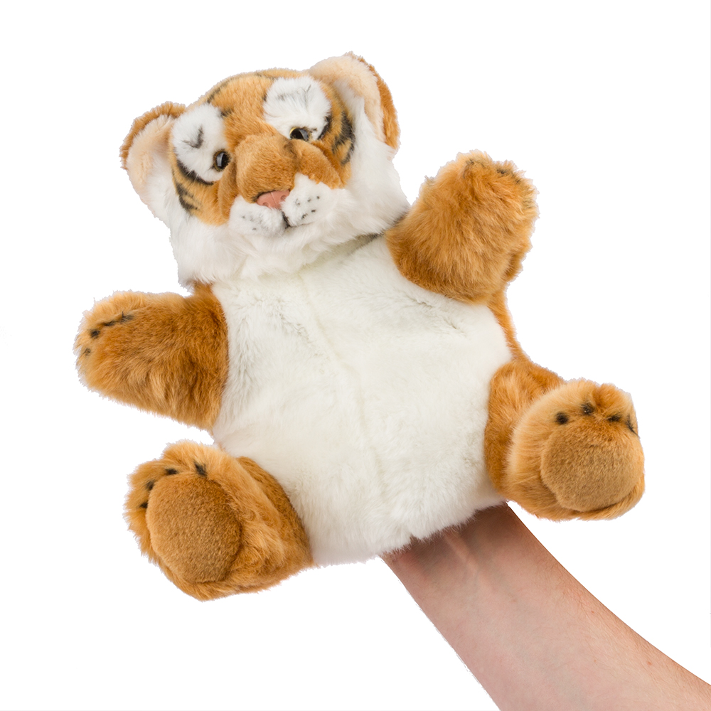 National Geographic Hand Puppet Tiger Peters Of Kensington