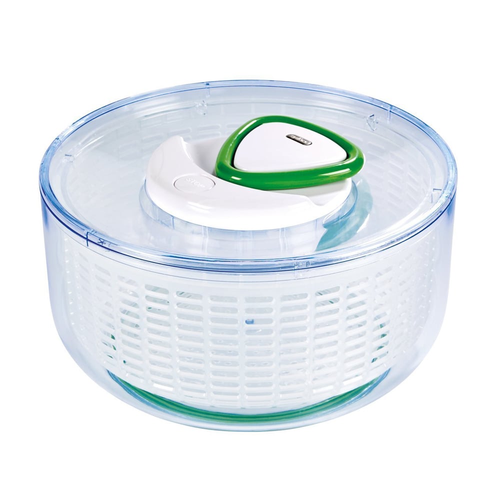Zyliss Easy Spin Large Salad Spinner White Peter's of Kensington