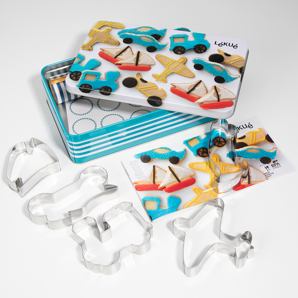 Lekue Transport Cookie Cutter Kit Peter's of Kensington