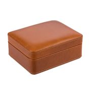 Redd Leather - Dakota Accessories Box Cognac Tan